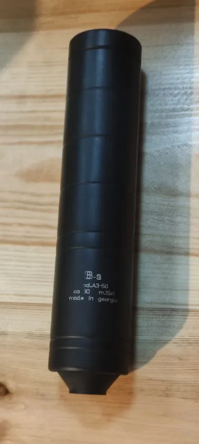 Sound Moderator .30 Cal. m15x1 Thread
