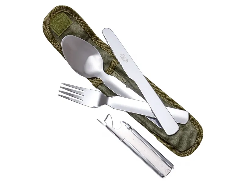 4 PIECES FLATWARE CAMPING